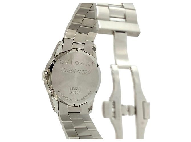 Bulgari Reloj BVLGARI Solo Tempo de acero inoxidable Plata - vista 3