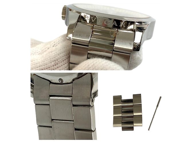 Bulgari Reloj BVLGARI Solo Tempo de acero inoxidable Plata - vista 4