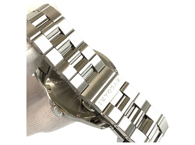 Bulgari Reloj BVLGARI Solo Tempo de acero inoxidable Plata - vista 7