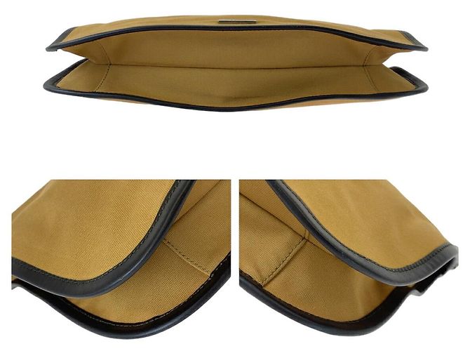 Bolsa 2way Gucci Sherry Line Canvas Bege - vista 5