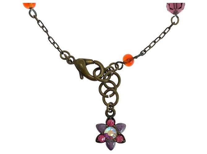 Autre Marque ANNA SUI Flower Metallarmband Golden - Ansicht 2