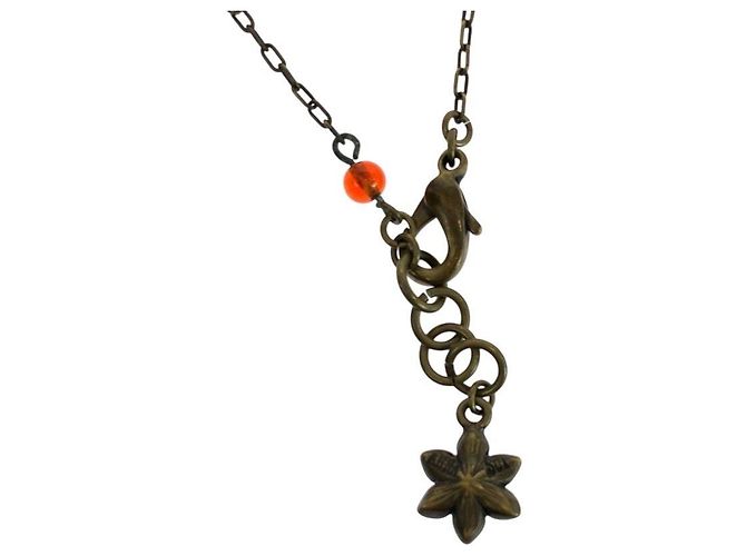 Autre Marque ANNA SUI Flower Metallarmband Golden - Ansicht 3