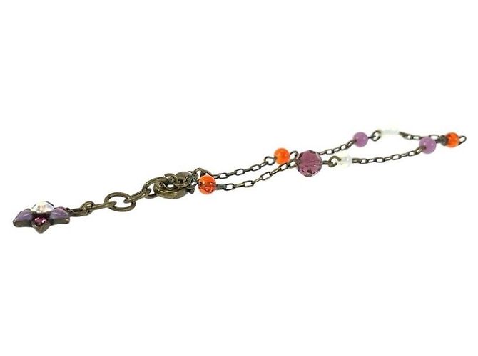 Autre Marque ANNA SUI Flower Metallarmband Golden - Ansicht 4