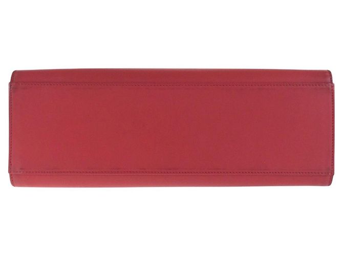 Borsa 2way in pelle Bamboo Gucci Nero Rosso - vista 10