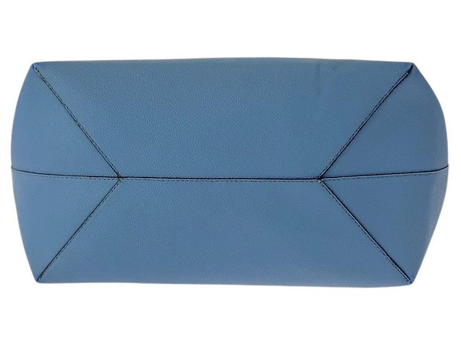 Bolso Tote 2 vías de cuero Michael Kors Azul - vista 10