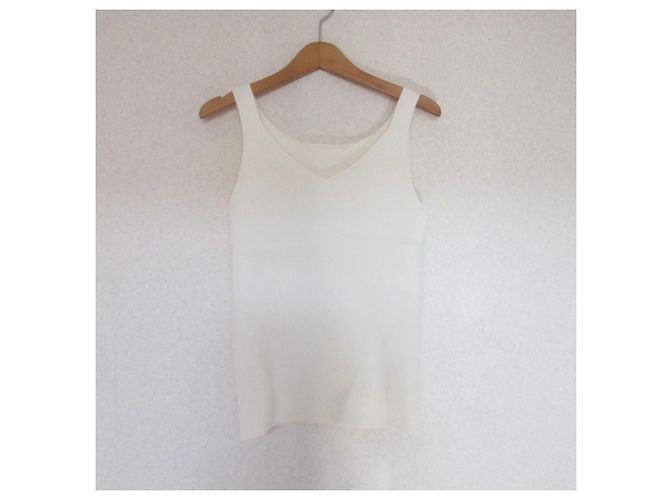 Autre Marque Apuweiser-riche Stricktop Weiß - Ansicht 6