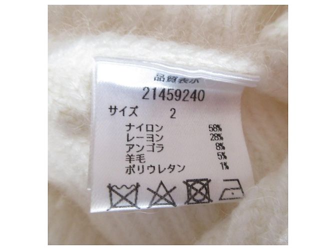 Autre Marque Apuweiser-riche Stricktop Weiß - Ansicht 9