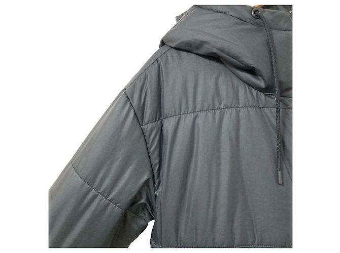 Autre Marque Cappotto lungo imbottito Nike Nero - vista 5