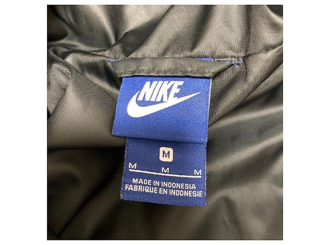 Autre Marque Cappotto lungo imbottito Nike Nero - vista 8