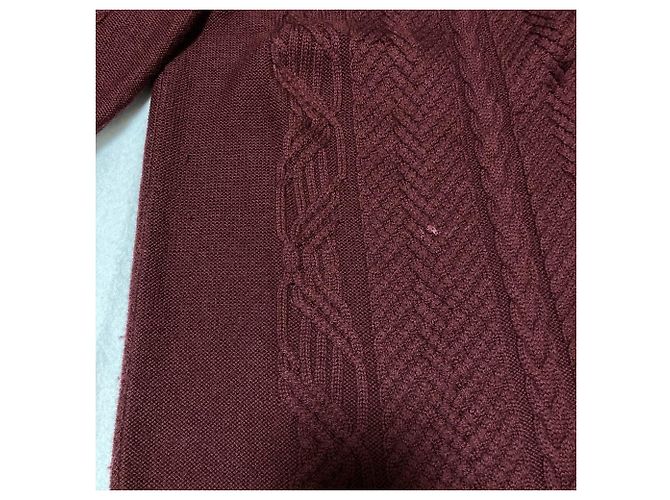 Vestido de punto trenzado Theory Púrpura - vista 4