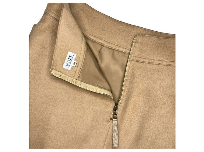 Autre Marque FOXEY Baby Camel Trapezrock Braun Kamel - Ansicht 3