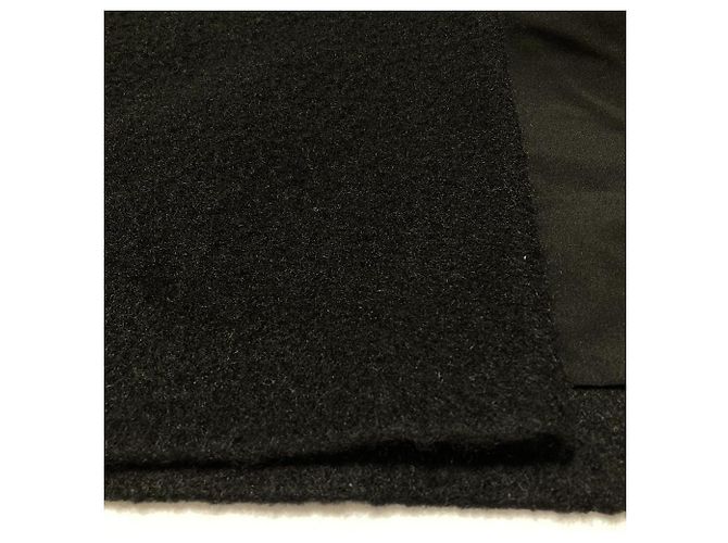Autre Marque Abrigo sin cuello de mohair ADAM ET ROPE Negro - vista 3
