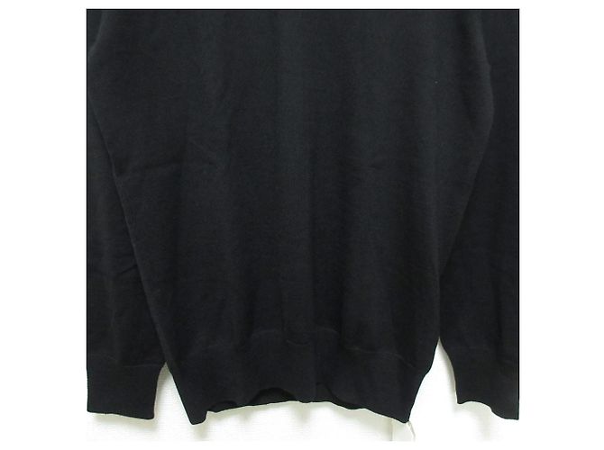 Jil Sander Wool Turtleneck Sweater Black - view 6