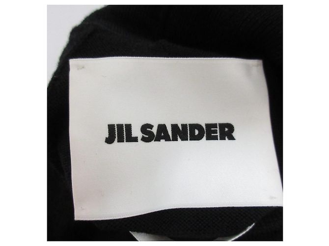 Jil Sander Wool Turtleneck Sweater Black - view 8