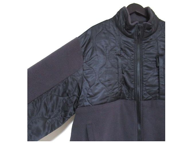 Autre Marque Giacca in pile con zip in nylon LIBERE Marrone - vista 3