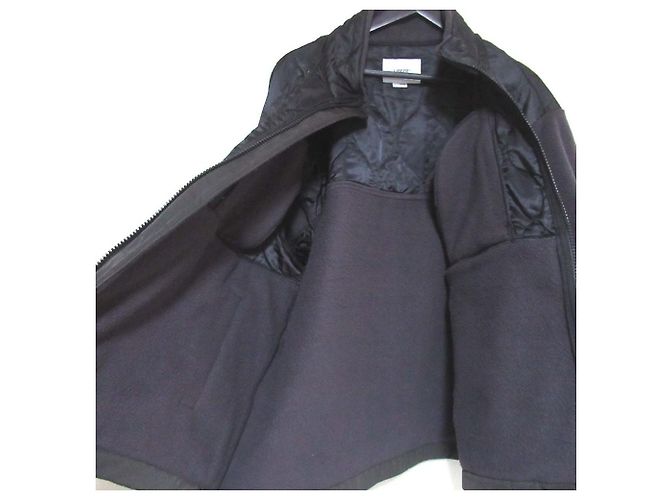 Autre Marque Giacca in pile con zip in nylon LIBERE Marrone - vista 4