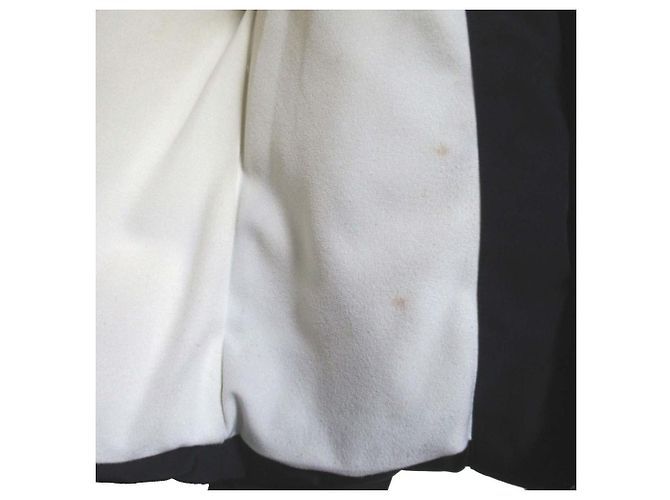 Autre Marque Chaqueta de cuero y plumón wjk Negro - vista 5