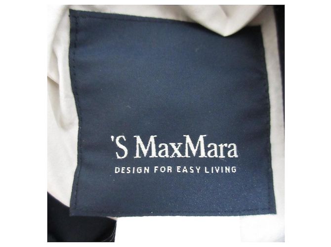 Casaco Reversível de Lã Max Mara Azul Azul marinho - vista 9