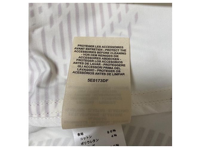 Hermès Coaching Remix Baumwolljacke 34 Weiß - Ansicht 9