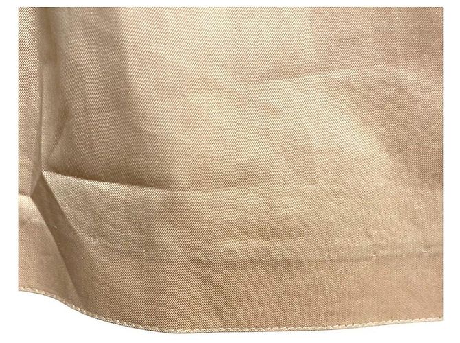 Autre Marque Drawer Wickelrock aus Baumwolle Pink Beige - Ansicht 6