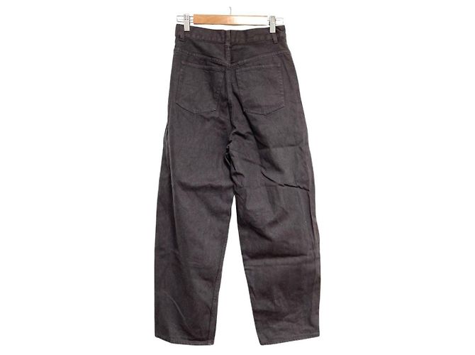 Autre Marque MICA&DEAL Denimhose garment dyed Braun Anthrazitgrau - Ansicht 2