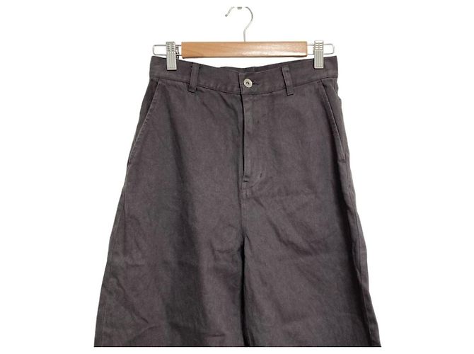 Autre Marque MICA&DEAL Denimhose garment dyed Braun Anthrazitgrau - Ansicht 3