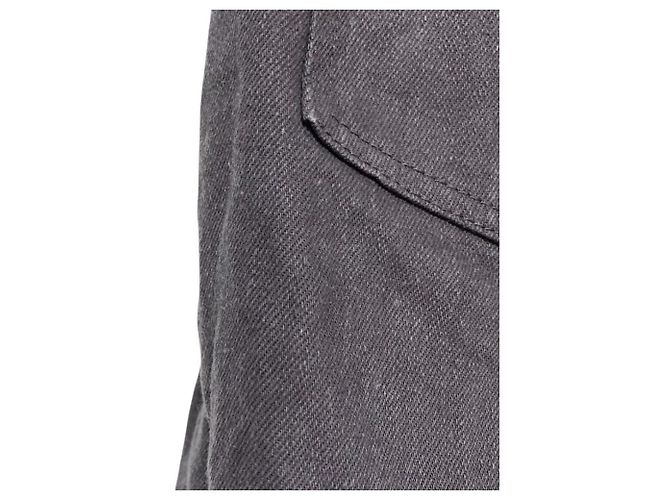 Autre Marque MICA&DEAL Denimhose garment dyed Braun Anthrazitgrau - Ansicht 6