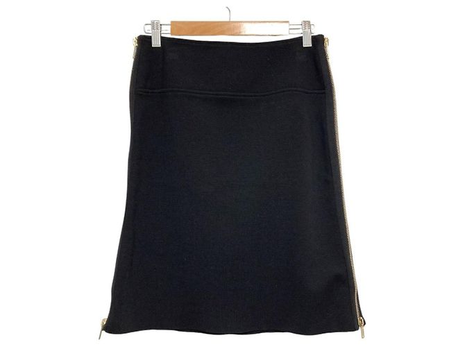 Gonna Givenchy con zip laterale Nero - vista 2