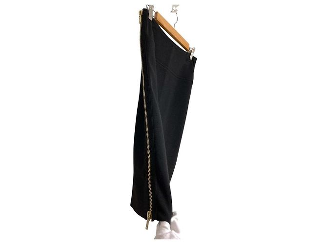 Gonna Givenchy con zip laterale Nero - vista 3