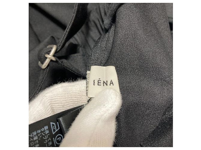Autre Marque Macacão de sarja IENA Preto - vista 7