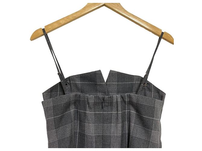 Autre Marque UNITED ARROWS Kariertes Camisole-Kleid Braun - Ansicht 3