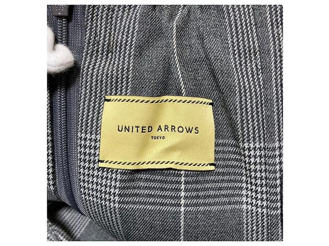 Autre Marque UNITED ARROWS Kariertes Camisole-Kleid Braun - Ansicht 9