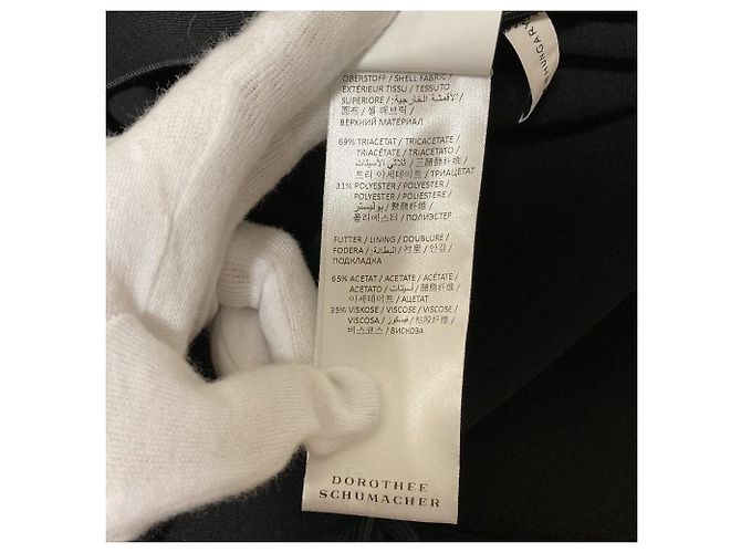 Autre Marque Abito Dorothee Schumacher Nero - vista 9