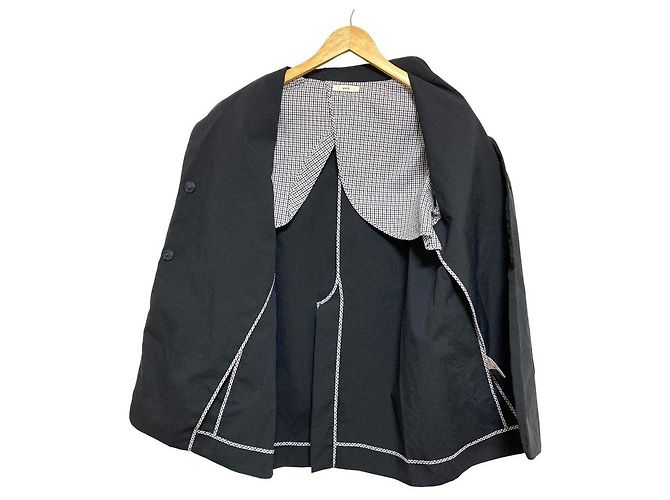 Autre Marque yori Over Light Tailored Jacket Blue Navy blue - view 3