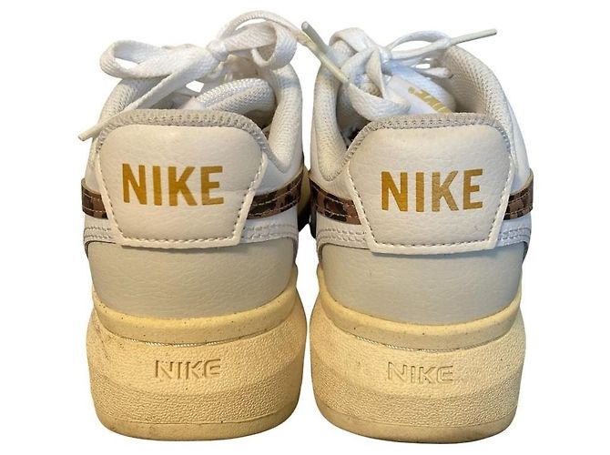 Autre Marque Nike W Court Vision Alta Platform Sneakers Bianco - vista 4