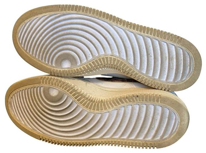Autre Marque Nike W Court Vision Alta Platform Sneakers Bianco - vista 5