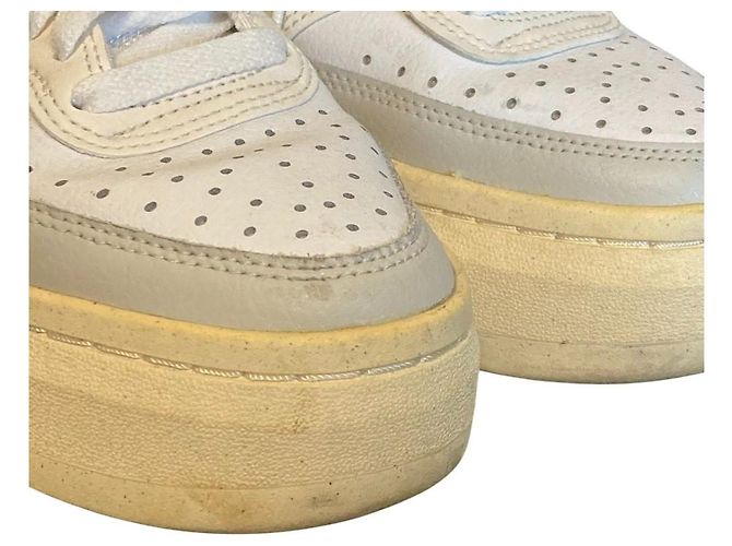 Autre Marque Nike W Court Vision Alta Platform Sneakers Bianco - vista 8