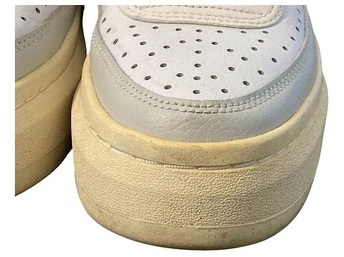 Autre Marque Nike W Court Vision Alta Platform Sneakers Bianco - vista 9