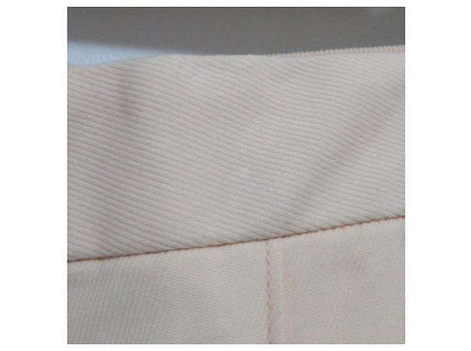 Autre Marque Pantaloni con cucitura frontale ed elastico posteriore Beige - vista 10