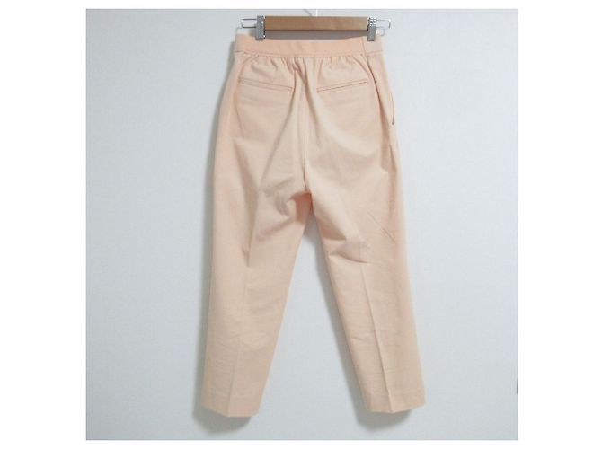 Autre Marque Pantaloni con cucitura frontale ed elastico posteriore Beige - vista 2