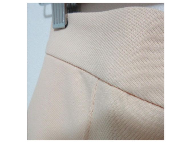 Autre Marque Pantaloni con cucitura frontale ed elastico posteriore Beige - vista 3