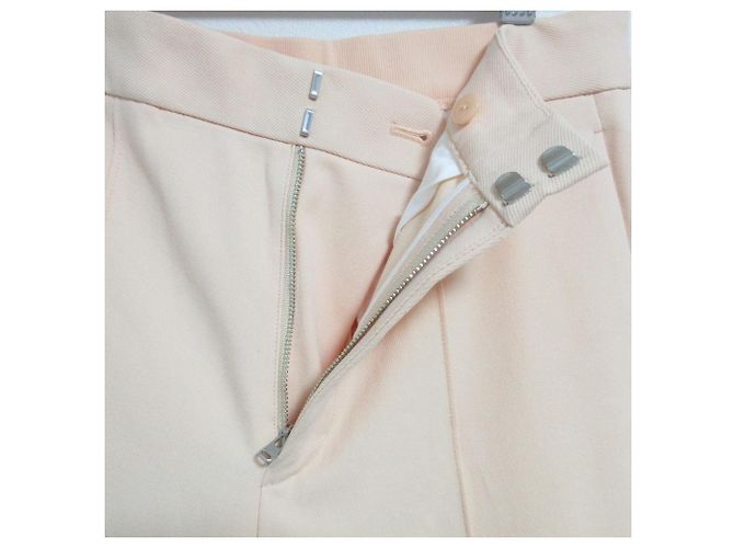 Autre Marque Pantaloni con cucitura frontale ed elastico posteriore Beige - vista 4