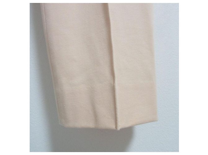 Autre Marque Pantaloni con cucitura frontale ed elastico posteriore Beige - vista 5