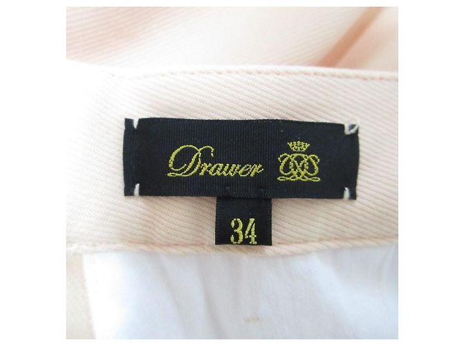 Autre Marque Pantaloni con cucitura frontale ed elastico posteriore Beige - vista 6