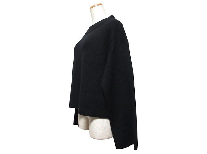 Autre Marque Deuxieme Classe Pullover de malha Middle Gauge Preto - vista 3