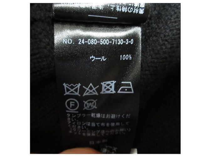 Autre Marque Deuxieme Classe Pullover de malha Middle Gauge Preto - vista 6