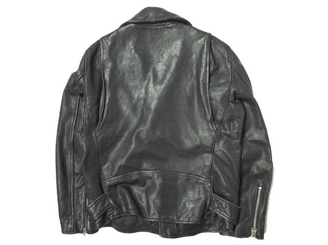 Autre Marque chaqueta de cuero shrink beautiful people Negro - vista 2