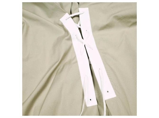 Dries Van Noten CLICK 8329 W.W.SHIRT Camisa de algodón Beige Arena - vista 8