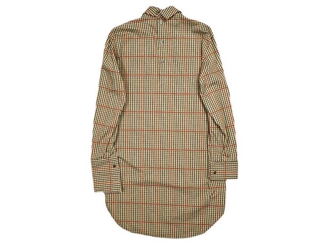Dries Van Noten CORSO 9011 W.W.SHIRT Camisa de algodón Castaño - vista 2