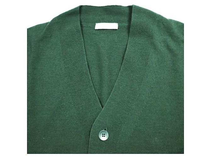 Autre Marque ATON NATURAL DYE WOOL Cardigan Grün - Ansicht 5
